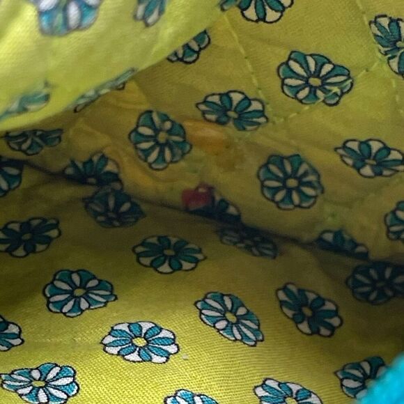 Vera Bradley Peacock Mini Hipster Wallet Crossbody Purse Cosmetic Coin Bag - Picture 8 of 10